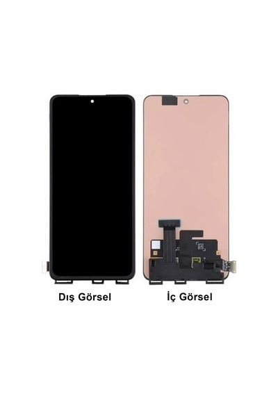 Teknonet Oppo Reno 13 Pro Uyumlu Lcd+dokunmatik - Siyah