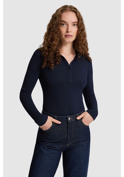 U.S. Polo Assn. Kadın Lacivert Basic Sweatshirt 50326760 Vr033
