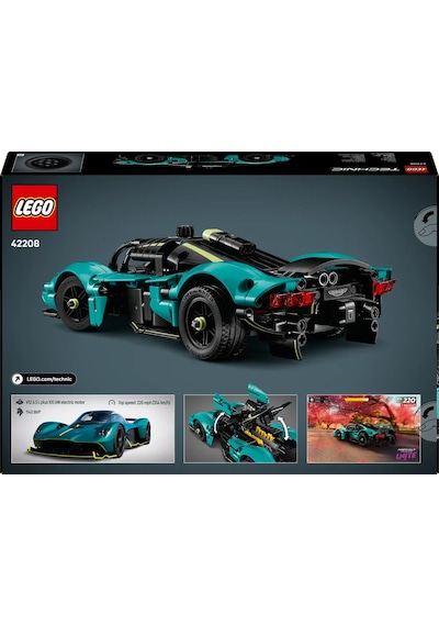 LEGO® Technic Aston Martin Valkyrie 42208 - 9 Yaş ve Üzeri Çocuklar için Yaratıcı Oyuncak Araba Yapım Seti (707 Parça)