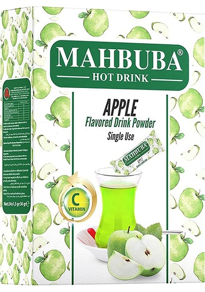 Mahbuba Tek İçimlik Elma Aromalı Oralet Çayı 24x1,5gr 1.5 G