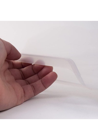 Kapaklı Plastik Saklama Kutuları, 45l, 2'li Set, Şeffaf