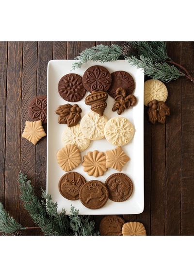 Nordicware Yılbaşı Kurabiye Baskı Pulları