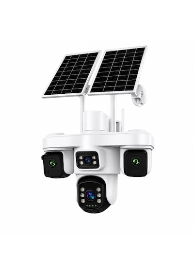 Trio Tr-sgx479 4 Kameralı 4x3 Mp Solar 4g Ptz Sim Kartlı Kamera Veesky