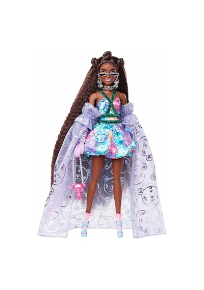 Barbie Extra Şık Bebek ve Hayvan Dostu Ayıcık HHN13