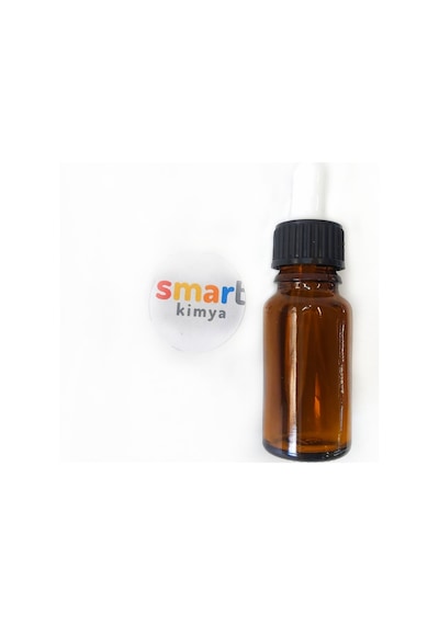 Amber Renkli Damlalıklı Cam Şişe 10 Ml 20 Adet