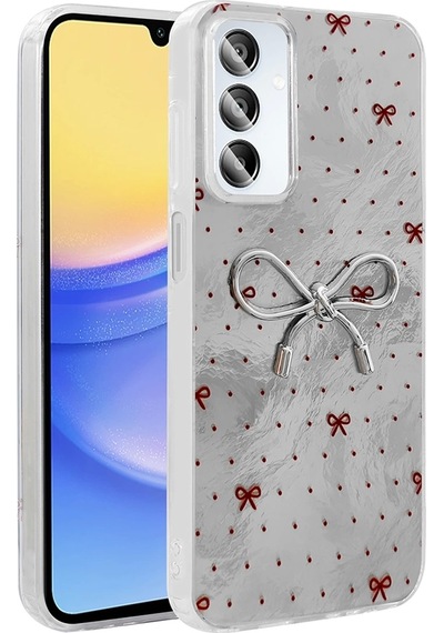 Galaxy Uyumlu A15 Kılıf Kamera Korumalı Figürlü Zore Ponti Silikon Kapak 1