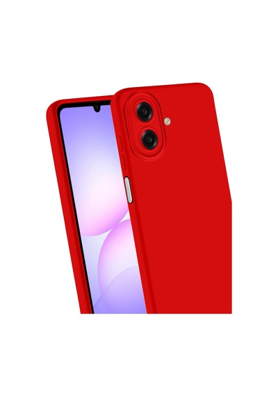 Samsung Galaxy Uyumlu A07 4g First Silikon - Kırmızı Bzsxx00 1