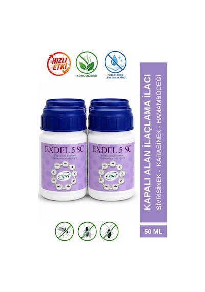 Exdel 5 SC Haşere 4 x 50 ML