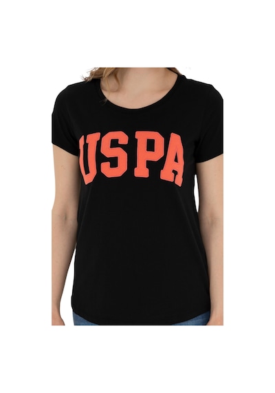 U.S. Polo Assn. Kadın Basic Tişört 1804839 SIYAH