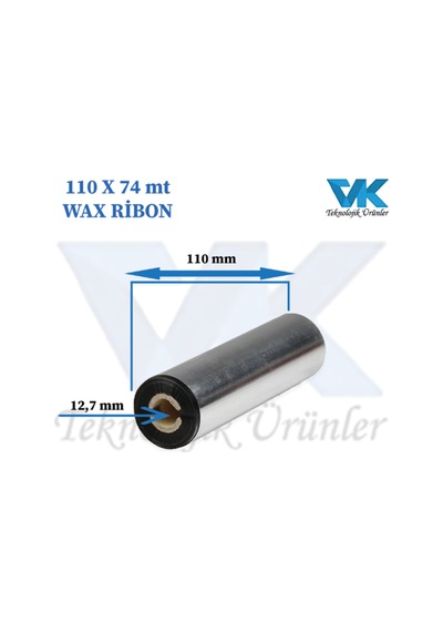 110x74 Wax Ribon - 20 Adet