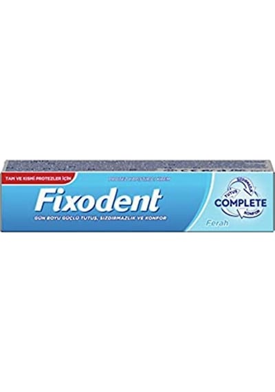 Fixodent Complete Ferah Diş Protez Yapıştırıcı Krem 47 G