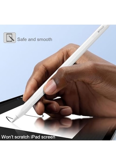 Pencil Uyumlu Silikon Yedek Uç, 1. Nesil / 2. Nesil/pro/usb-c İçin, İpad Pro/air/mini Uyumlu Beyaz
