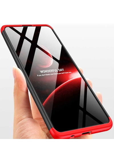 Samsung Uyumlu Galaxy A71 Kılıf Zore Ays Kapak Siyah