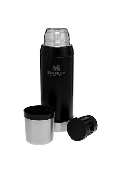 Stanley Klasik Vakumlu Paslanmaz Çelik Termos 0.75 Lt - Matte Black Pebble Siyah