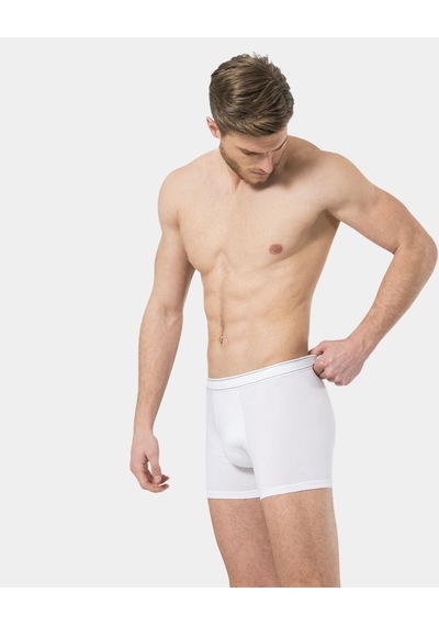 Türen Erkek Likralı Boxer 174/Beyaz 001