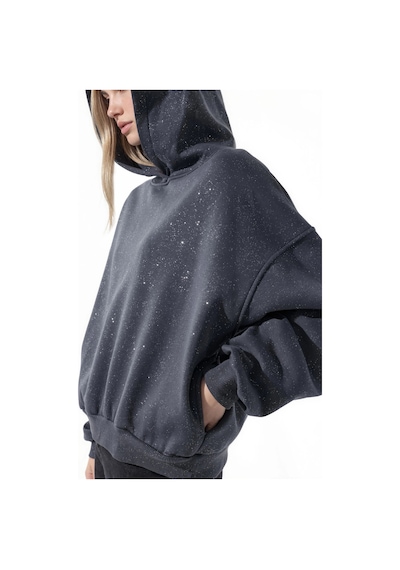 Hiccup Busem Kadın Pamuk Karışımlı Sweatshirt Gri