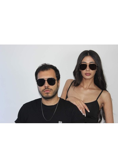 Dupont Mılano Dupont B166 001 56 18 145 Unisex Güneş Gözlüğü Siyah