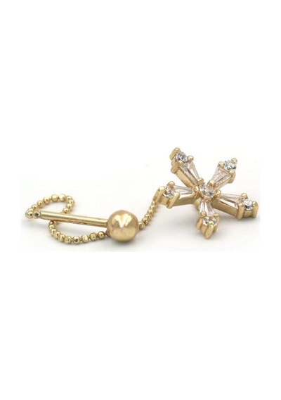 Lilarote Bagetli Yıldız Altın Tragus Küpe 41831017
