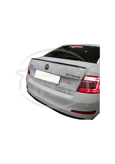 Skoda Octavia 2013 Sonrası Bagaj Üstü Spoiler Piano Black