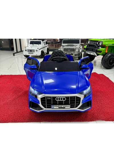 Poyraz Akülü Audi Q5 Akülü Araba 12v 0-6yaş Özel Plaka Lacivert