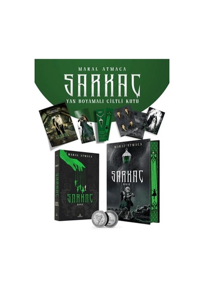 Sarkaç 4: Haraf - Tek Kitaplık Kutu Yan Boyamalı Ciltli - Yqbx-900373