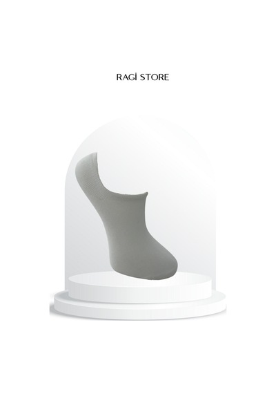 Ragi Store 8'li Sıfır Bilek Unisex Çorap Beyaz