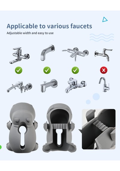 Musluk Kapağı Küvet Bebek, Bebek İçin Banyo Musluk Kılıfı, Çocuklar İçin Banyo Bataryası Kılıfı, Küvet Mus Çok Renkli