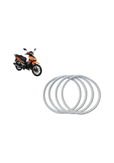 Kuba Esy Pro 50 -aym Kardeşler- Lastik Yanak Set 17 Jant 4lü Takım Beyaz