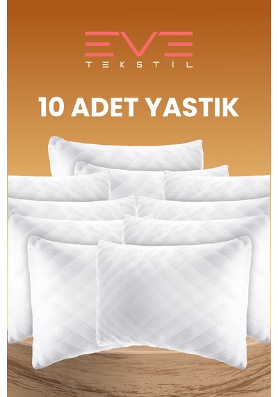 Eve Tekstil - 10 adet Diamond Kalite Kapitone Yastık
