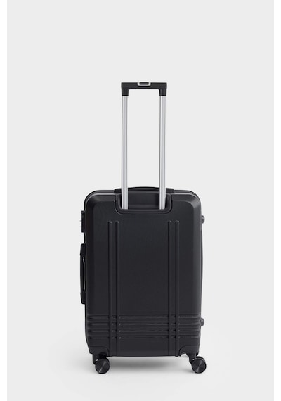 Defacto Unisex Sert Kapaklı Çekçekli Küçük Valiz H2404axnsbk60 Siyah-bk60