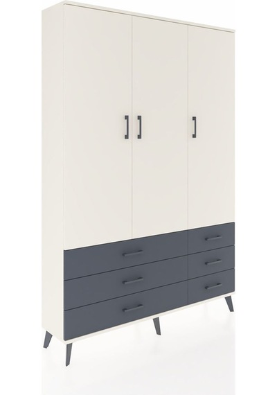 Arges Dolap 5 Raflı 6 Çekmeceli Tek Askılı 132x30x195 Aytaşı-aytaşı/antrasit Aytası/antrasıt Arges Dolap 5 Raflı 6 Çekmeceli Tek Askılı 132x30x195 Aytaşı-aytaşı/antrasit Aytası/antrasıt