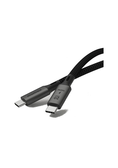 Momax DC32D Elite 100W Usb-c  Usb 3.2 Gen 2x2 20 Gbps Kablo Siyah