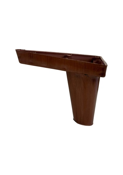 Cateksss 10 Cm Eymen Ayak Ahşap Kahverengi