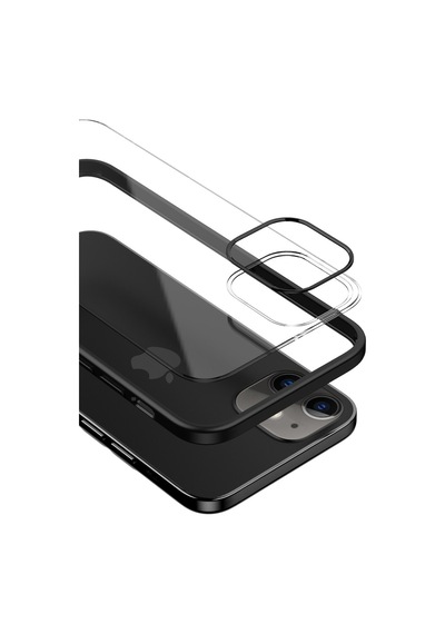 Apple Uyumlu iPhone Bikapak Elıt Shıne 12 Pro Kırmızı Kapak