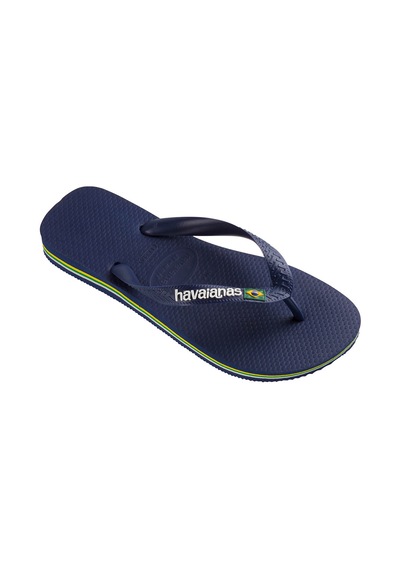 Havaianas Brasil Logo Erkek Lacivert Terlik 4110850 Lacivert