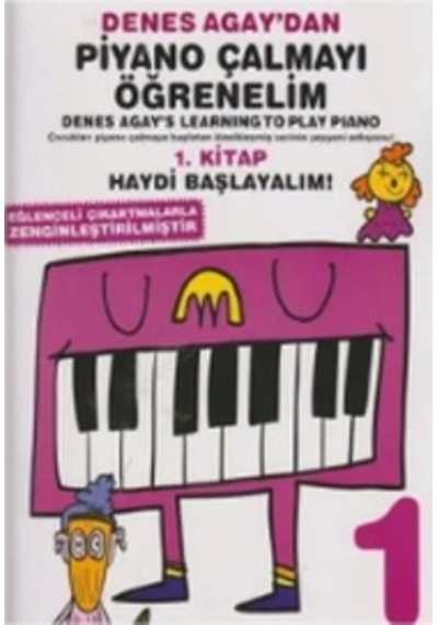 013-PMEM2501 LEARNİNG TO PLAY PİANO DENES AGAY 1. KİTAP