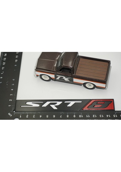 Dk Tuning Dodge Srt 8 Kırmızı Siyah Bagaj Logo Arma Bagaj Arma