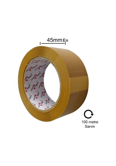 Next Tape Koli Bandı Taba Kahverengi 45 Mm x 100 Mt