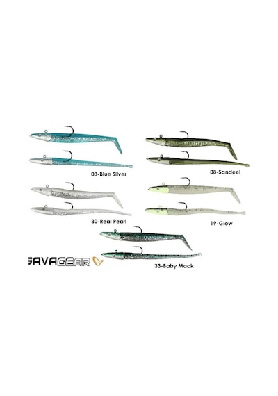 Savage Gear Sandeel And Slug 10cm 10gr 4+2 Adet Silikon Yem