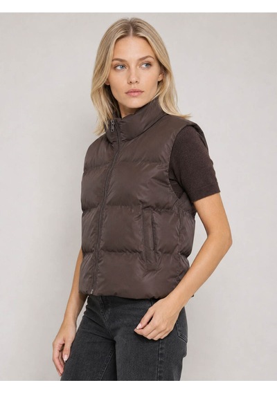 Loft Regular Fit Kahverengi Kadın Yelek Lf2043751
