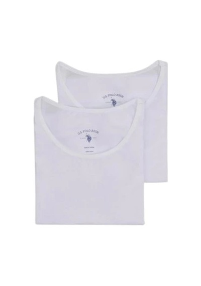 U.S. Polo Assn. U.s. Polo Kız Çocuk Basic Kalın Askılı Atlet 1673 Beyaz Beyaz