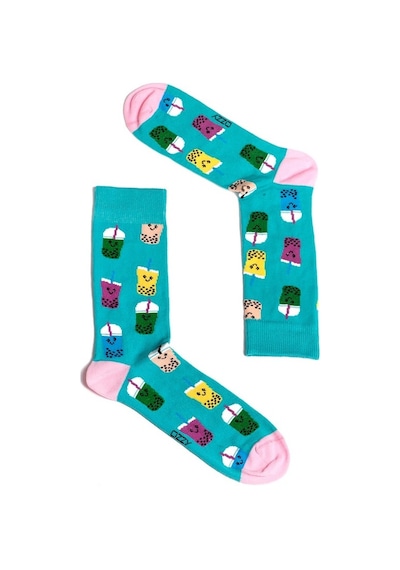Ozzy Socks Drink Desenli Çorap Çok Renkli