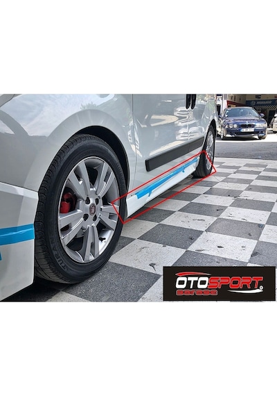 Fiat Fiorino Marspiyel Takımı Sağ Sol Fiberglass Boyasız