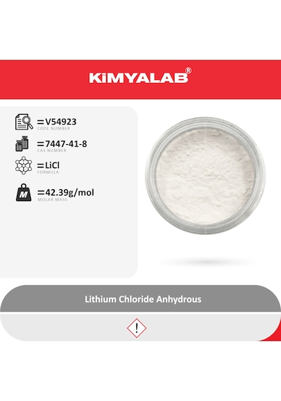 Kimyalab Lityum Klorür 50g - Lithium Chloride Anhydrous