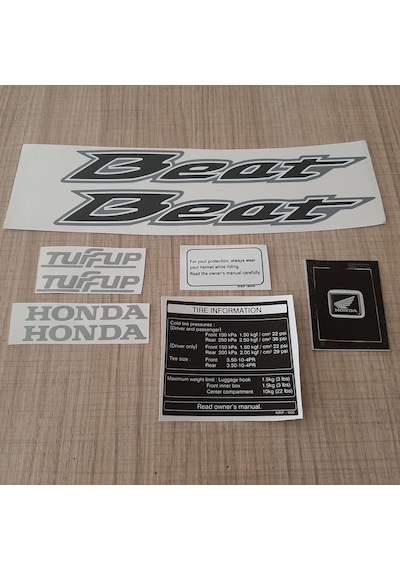 Honda Beat Sticker Seti