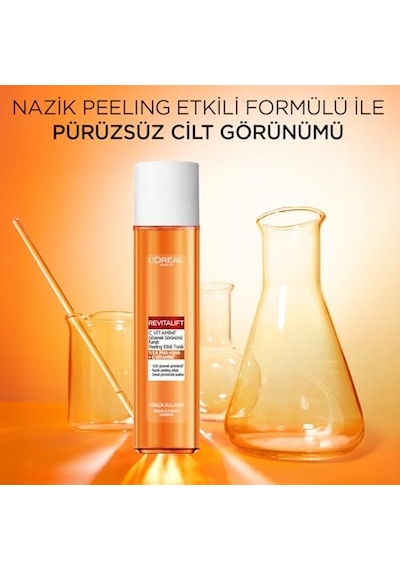 L'oreal Paris Revitalift C Vitamini Gözenek Görünümü Karşıtı Peeling Etkili Tonik