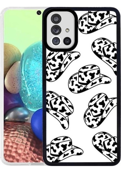 Samsung Uyumlu Galaxy A71 Kılıf Zore M-fit Desenli Kapak Hat No5