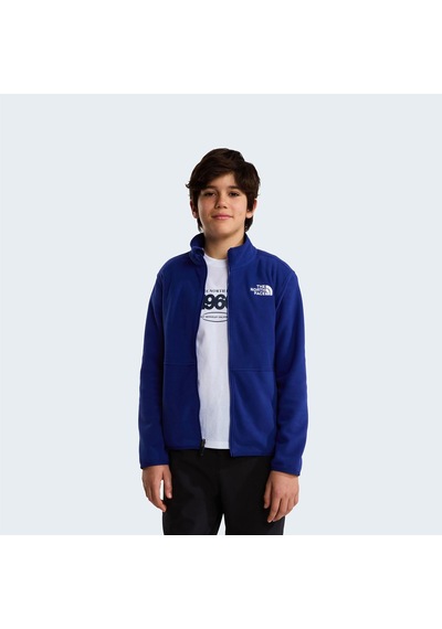 The North Face Teen Glacıer Fz Zıp In Jacket Unisex Genç Çocuk Ceket Nf0a8f8anlv1 Mavi