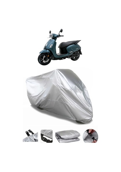 Sym Fiddle Iv 125 Gri Su Geçirmez Motosiklet Brandası Premium