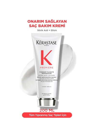 Premiere Fondant Fluidite Reparateur Onarım Sağlayan Saç Bakım Kremi 200 Ml